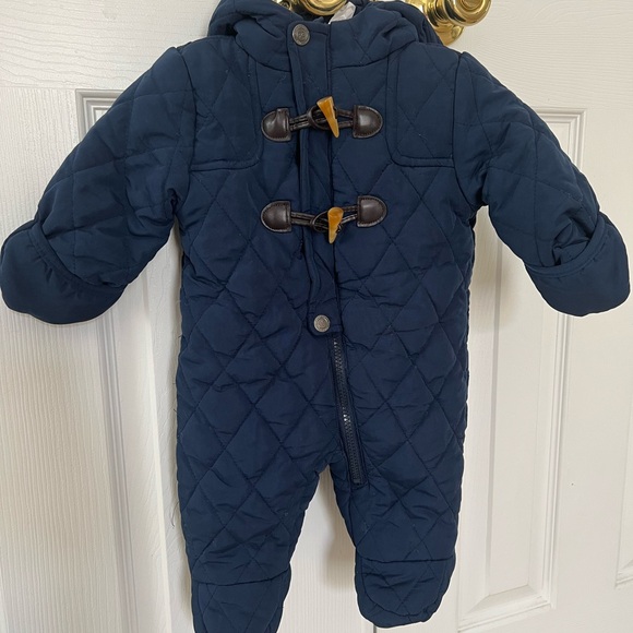 Perry Ellis Navy Quilted Kids Jacket - Picture 1 of 3